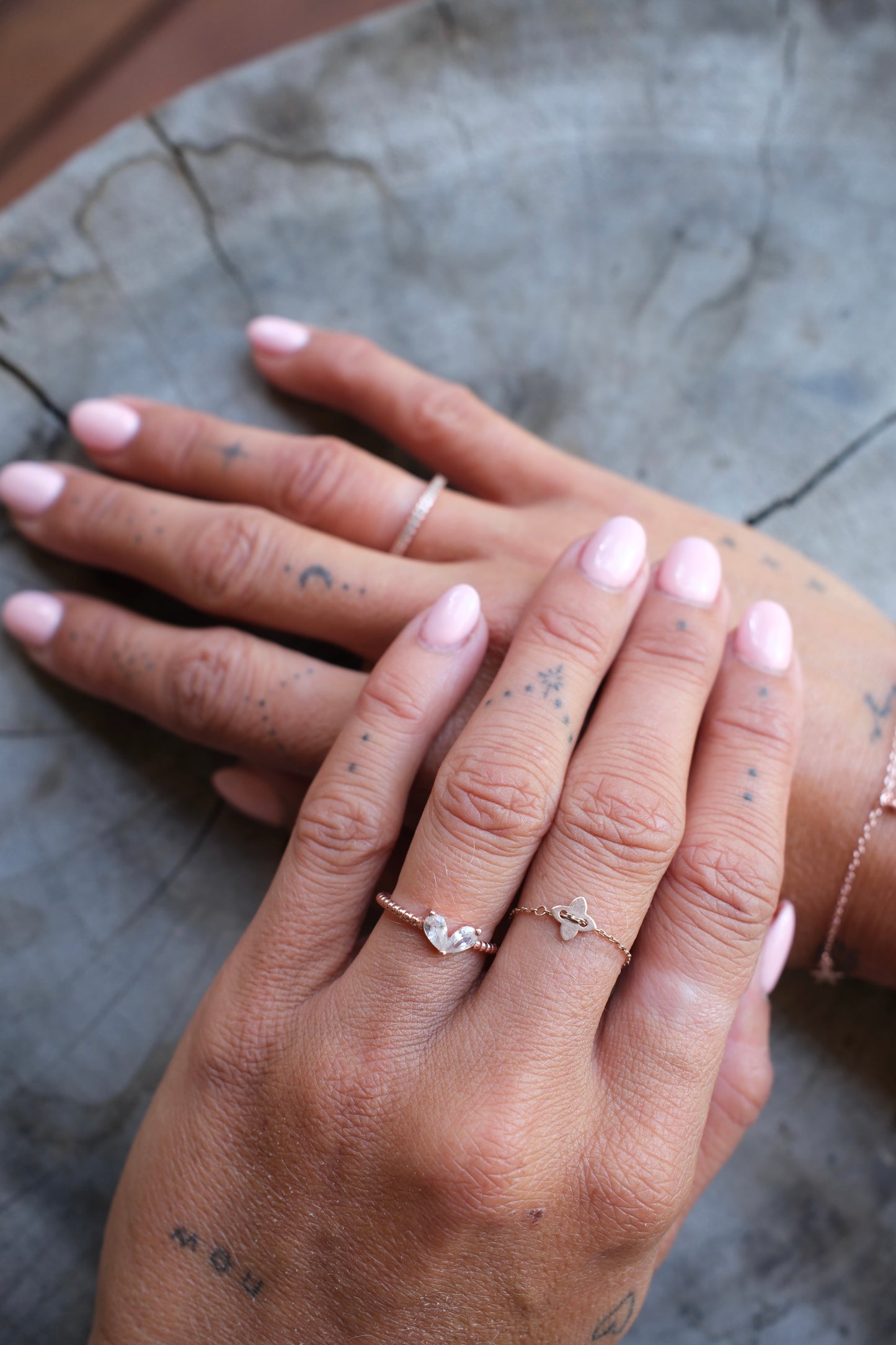 Ring - halbes Herz