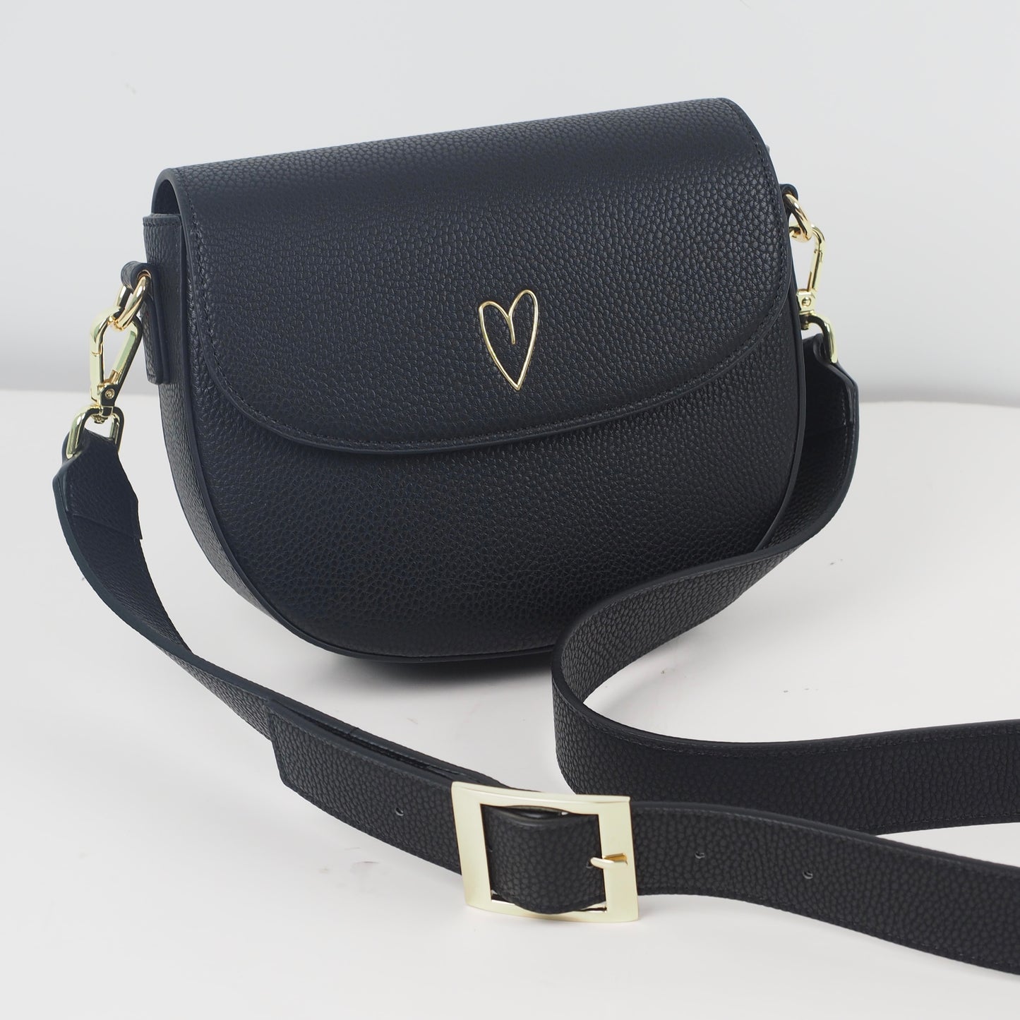 Tasche - Halbmond schwarz (7970239086846)