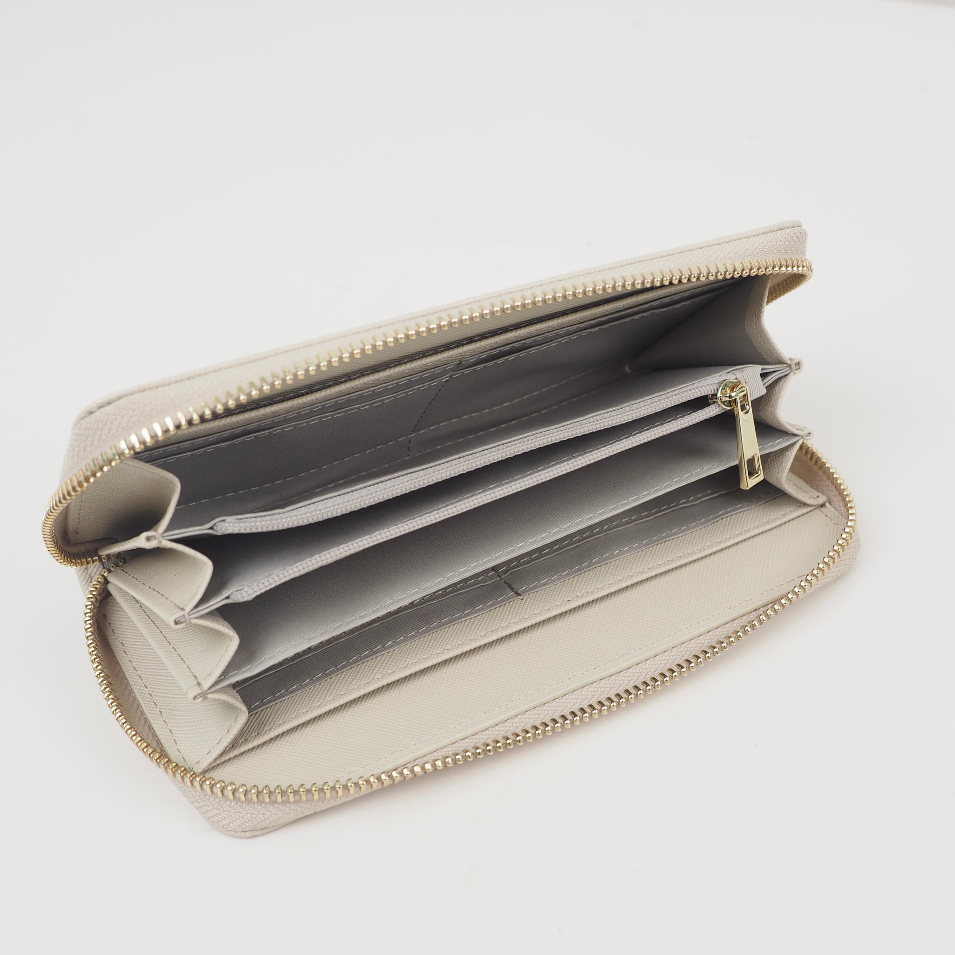 Geldbörse - Flora Beige (7970990162174)