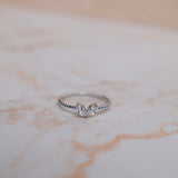 Ring - halbes Herz