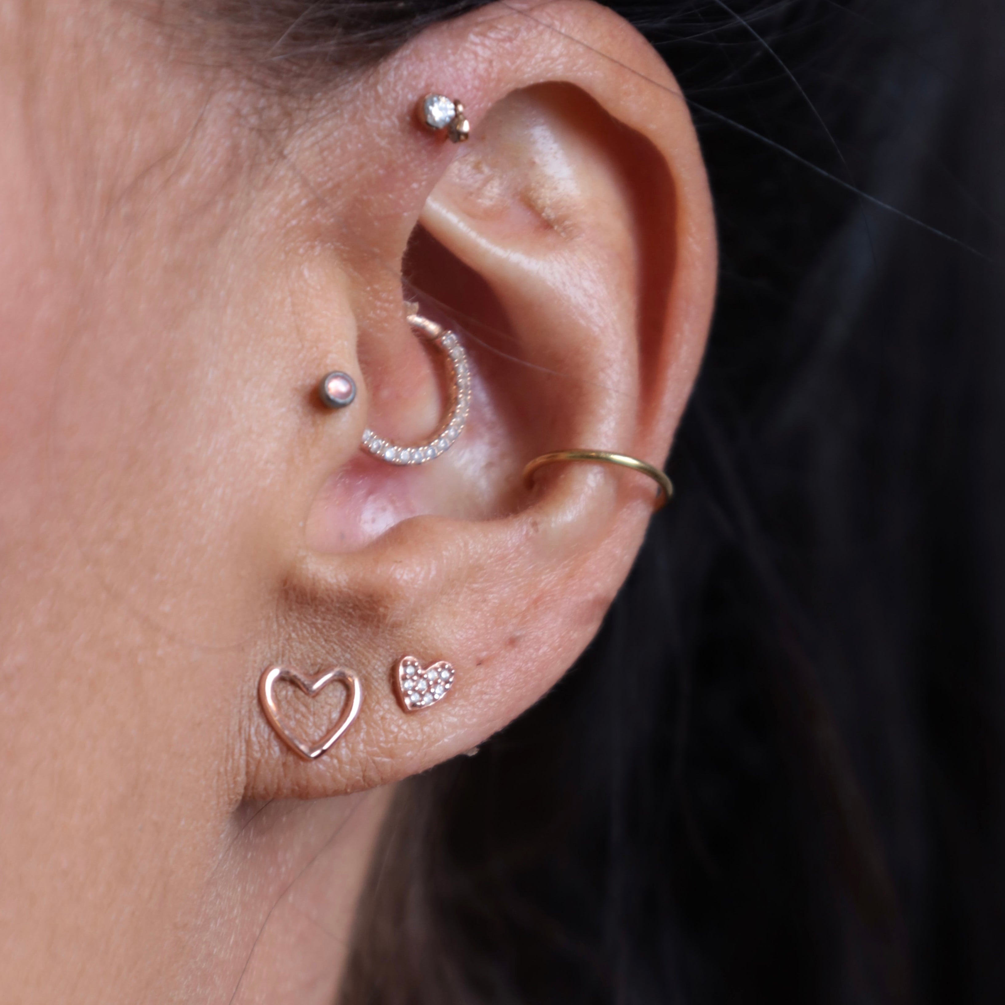 Ohrstecker - mini Herz
