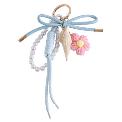 Taschenanhänger Blaue Blume