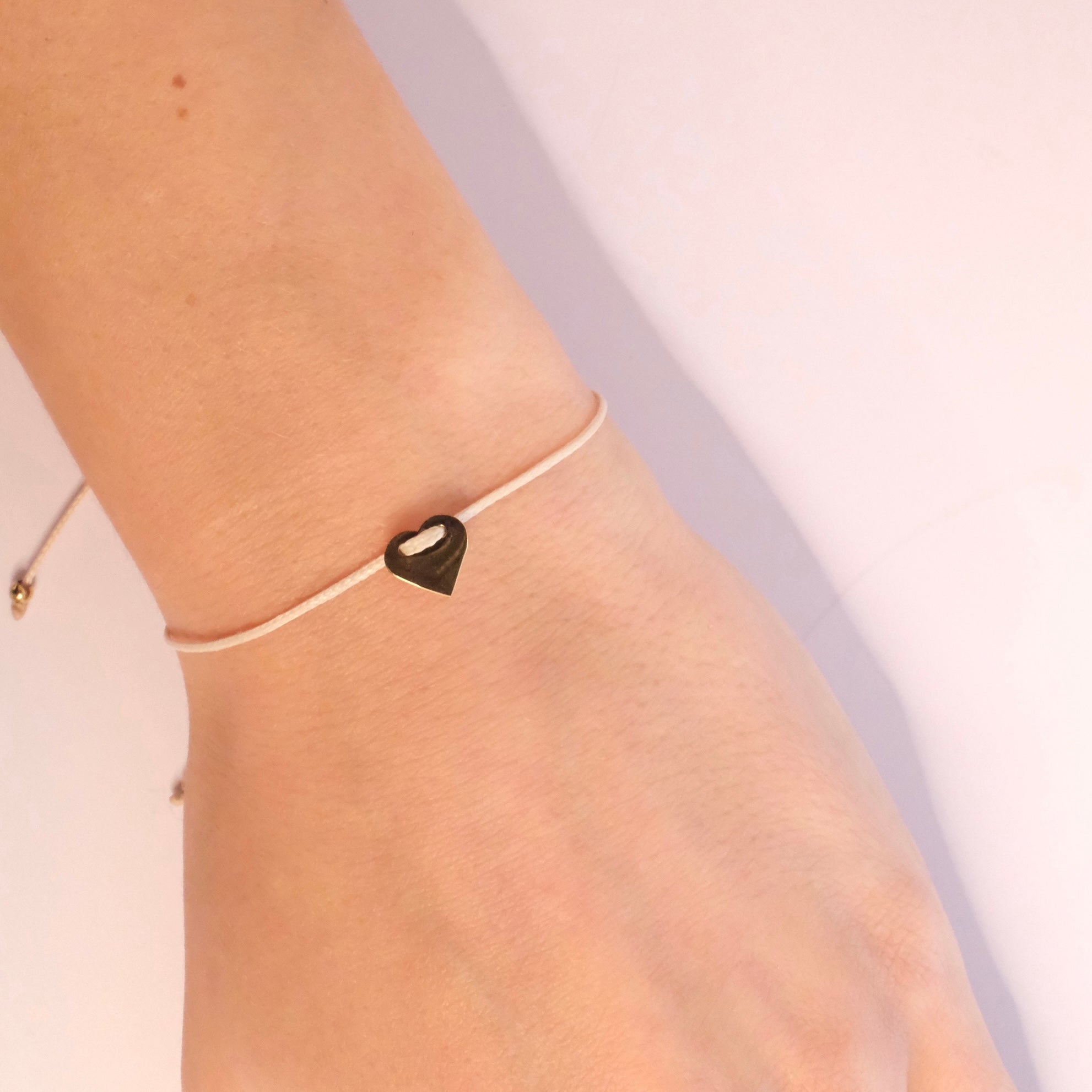 Armband -  Herzblatt