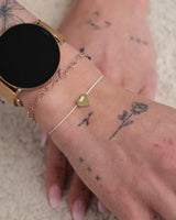 Armband -  Herzblatt