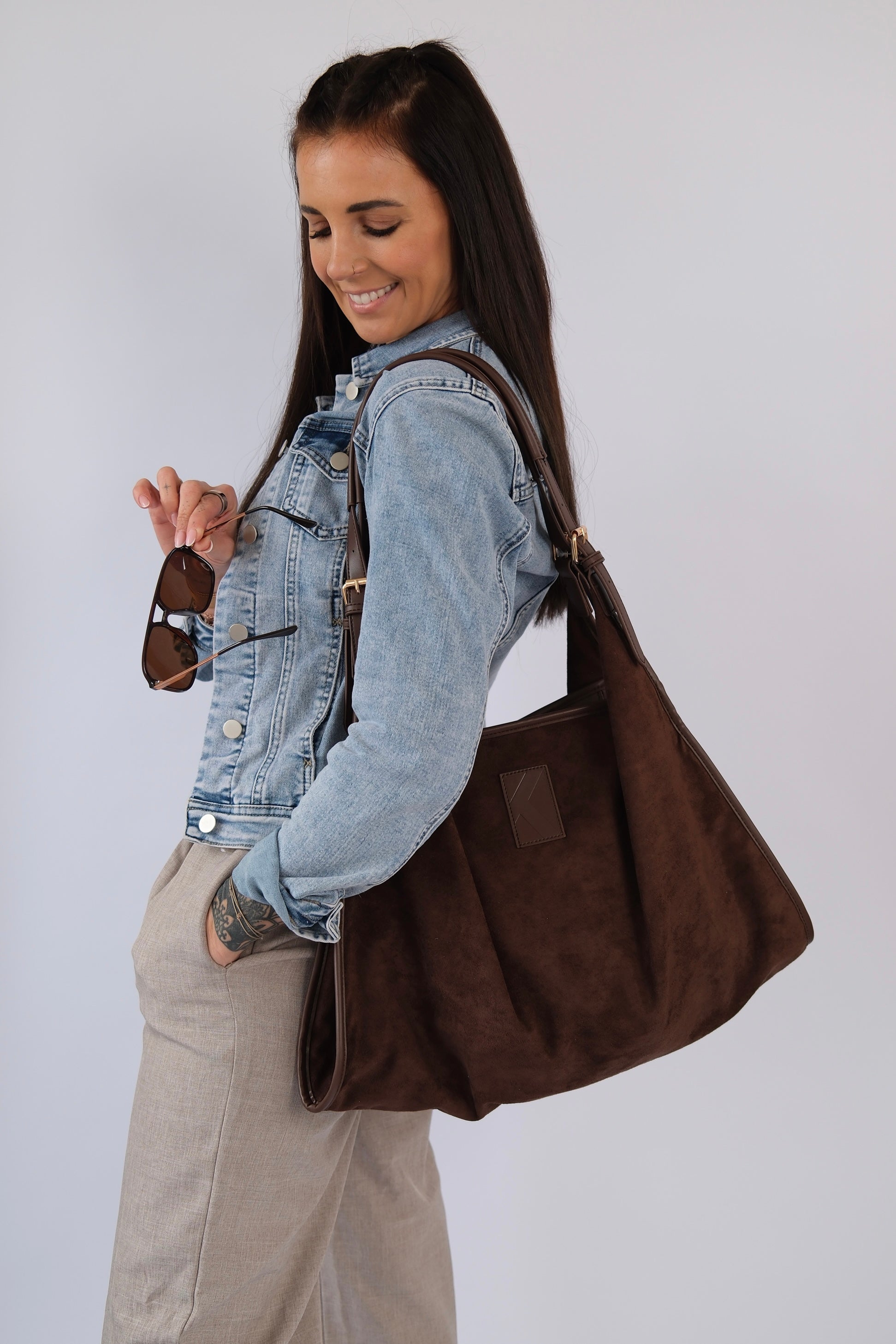 Tasche - Noxxeraa braun