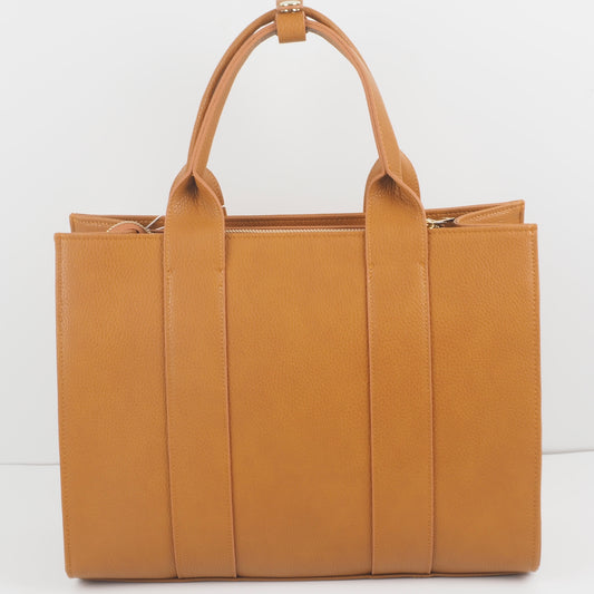 Tasche - Tote Bag Cognac (8596291780934)