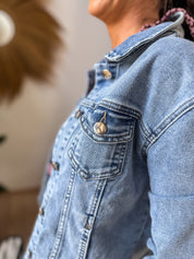 Jeansjacke blau