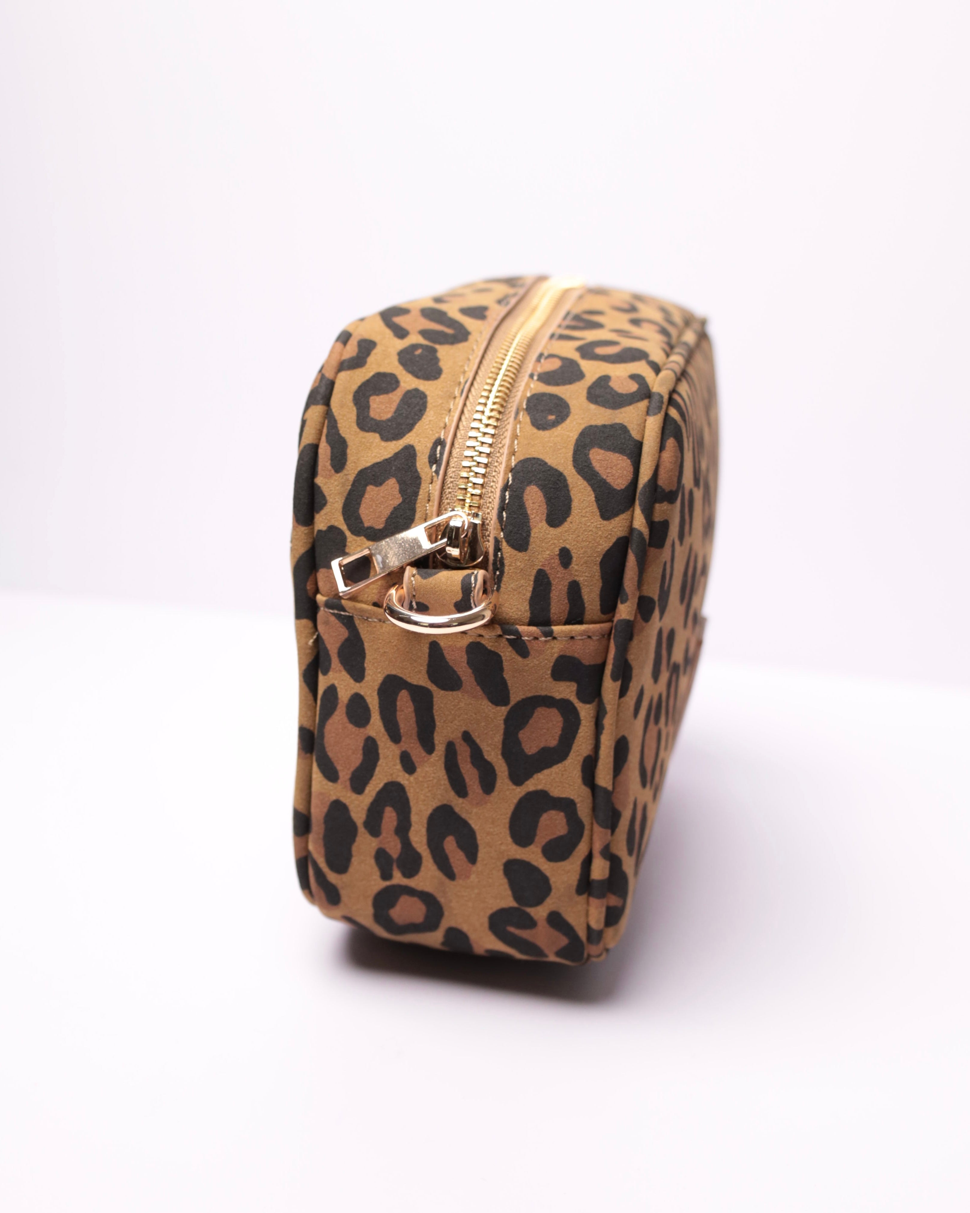 Crossbody Leo beige/brau