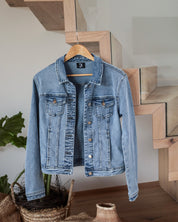 Jeansjacke blau