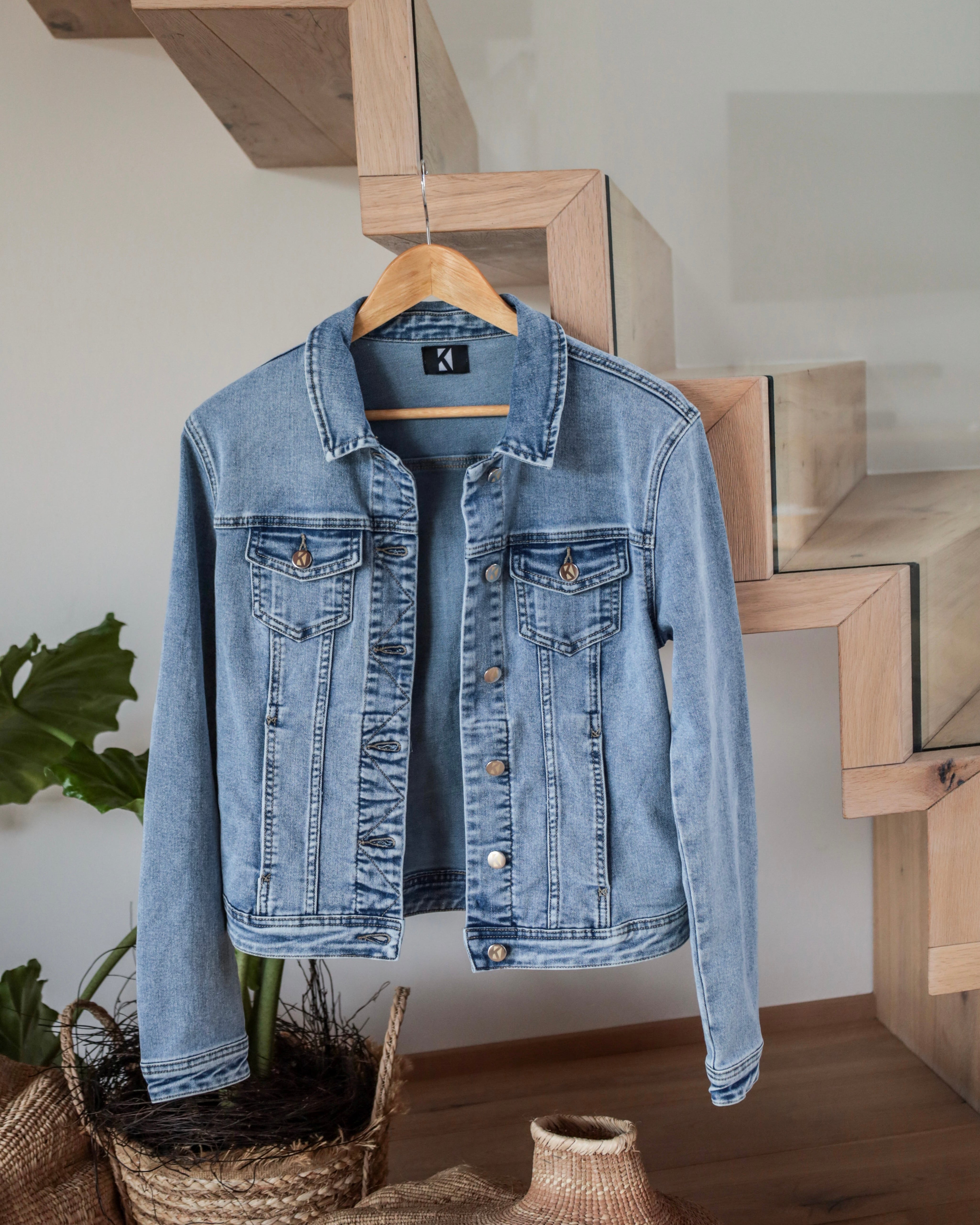 Jeansjacke blau
