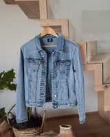 Jeansjacke blau