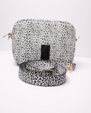 Crossbody Leo schwarz/weiß