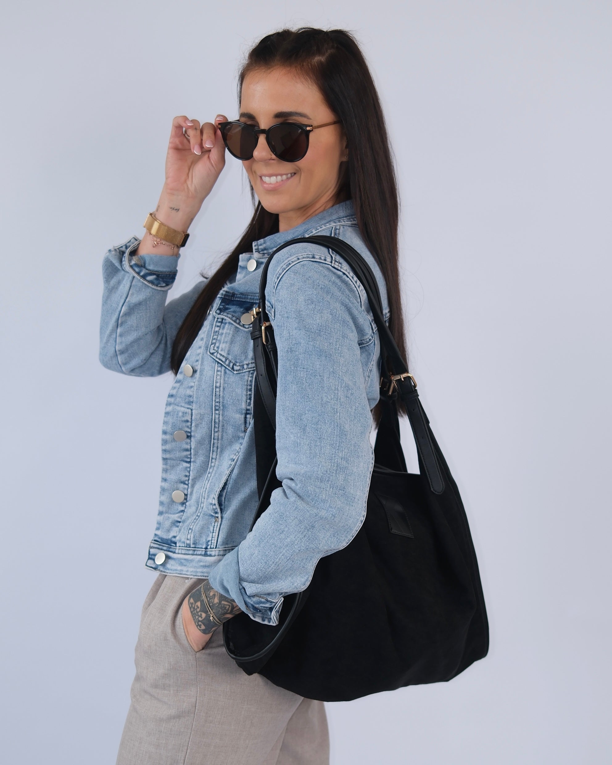 Tasche - Noxxeraa schwarz