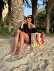 Strandkleid schwarz