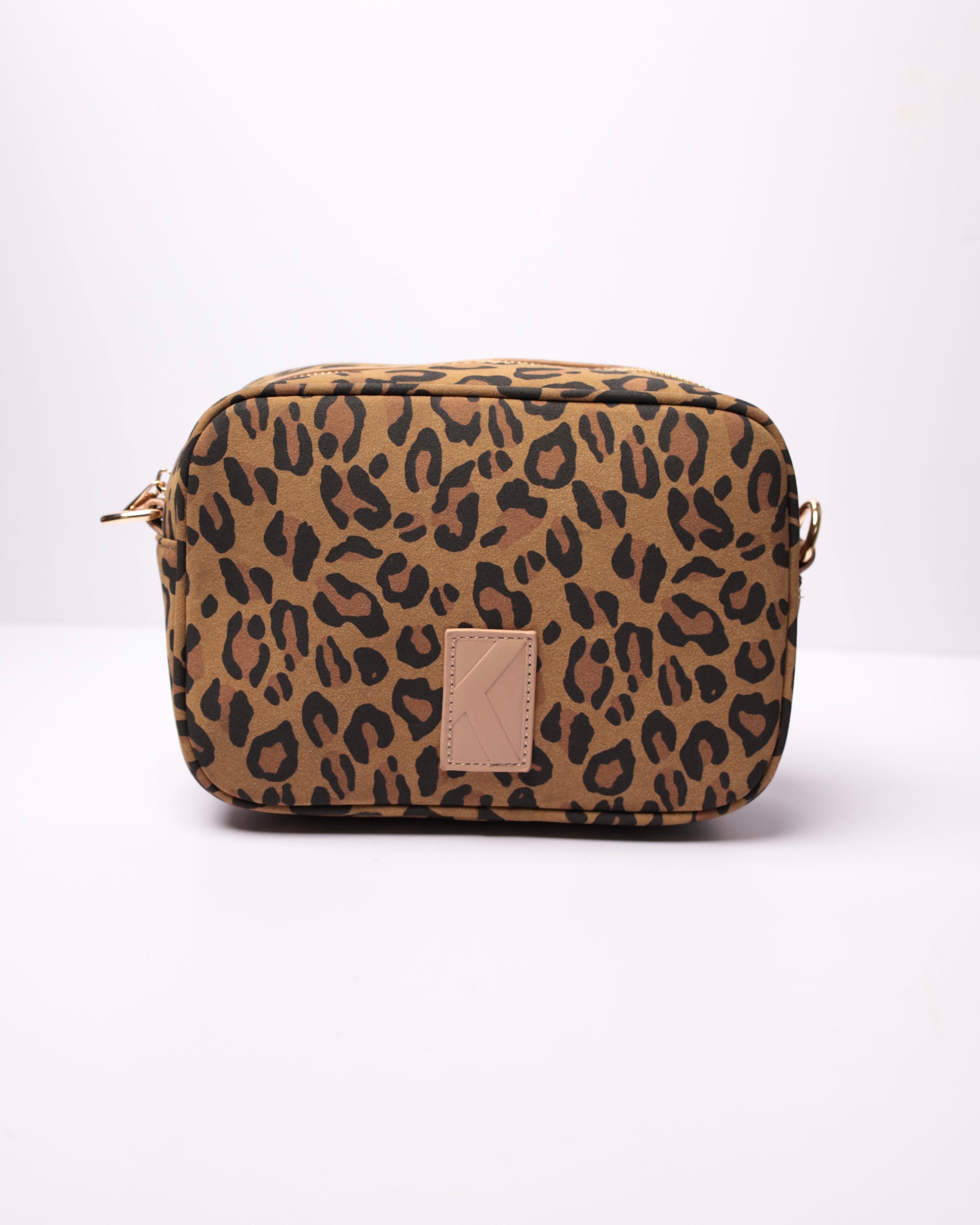 Crossbody Leo beige/brau