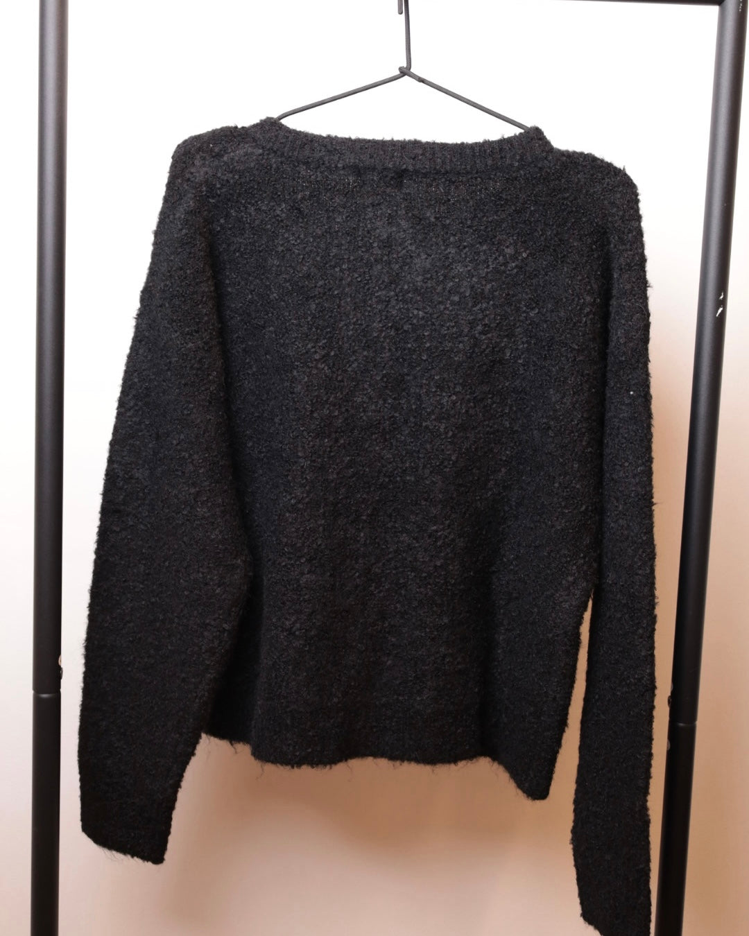 Strickjacke Schwarz