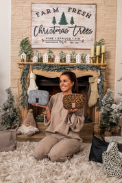 Crossbody Leo beige/brau