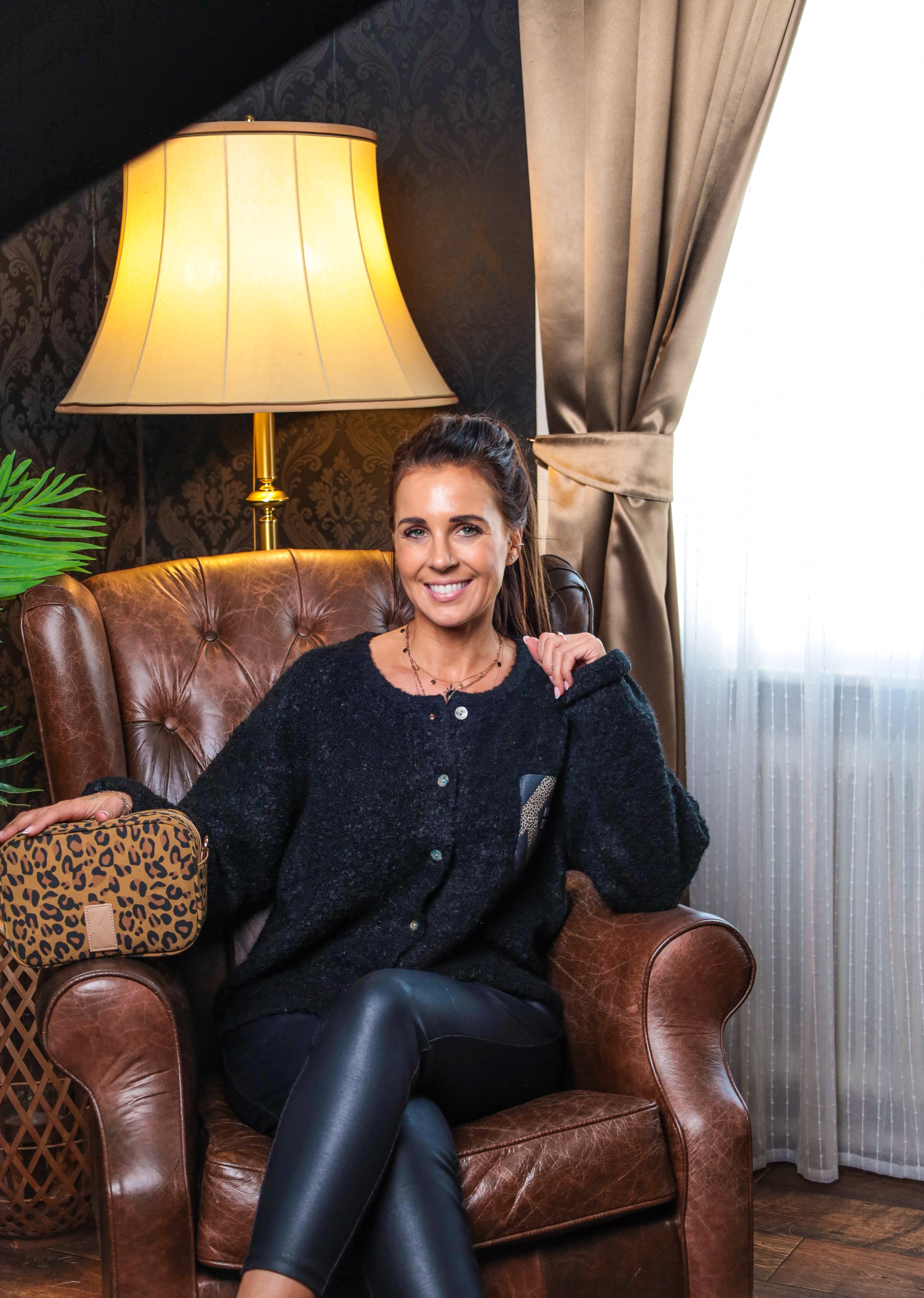 Crossbody Leo beige/brau