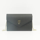 Clutch - Celestia Schwarz Gold