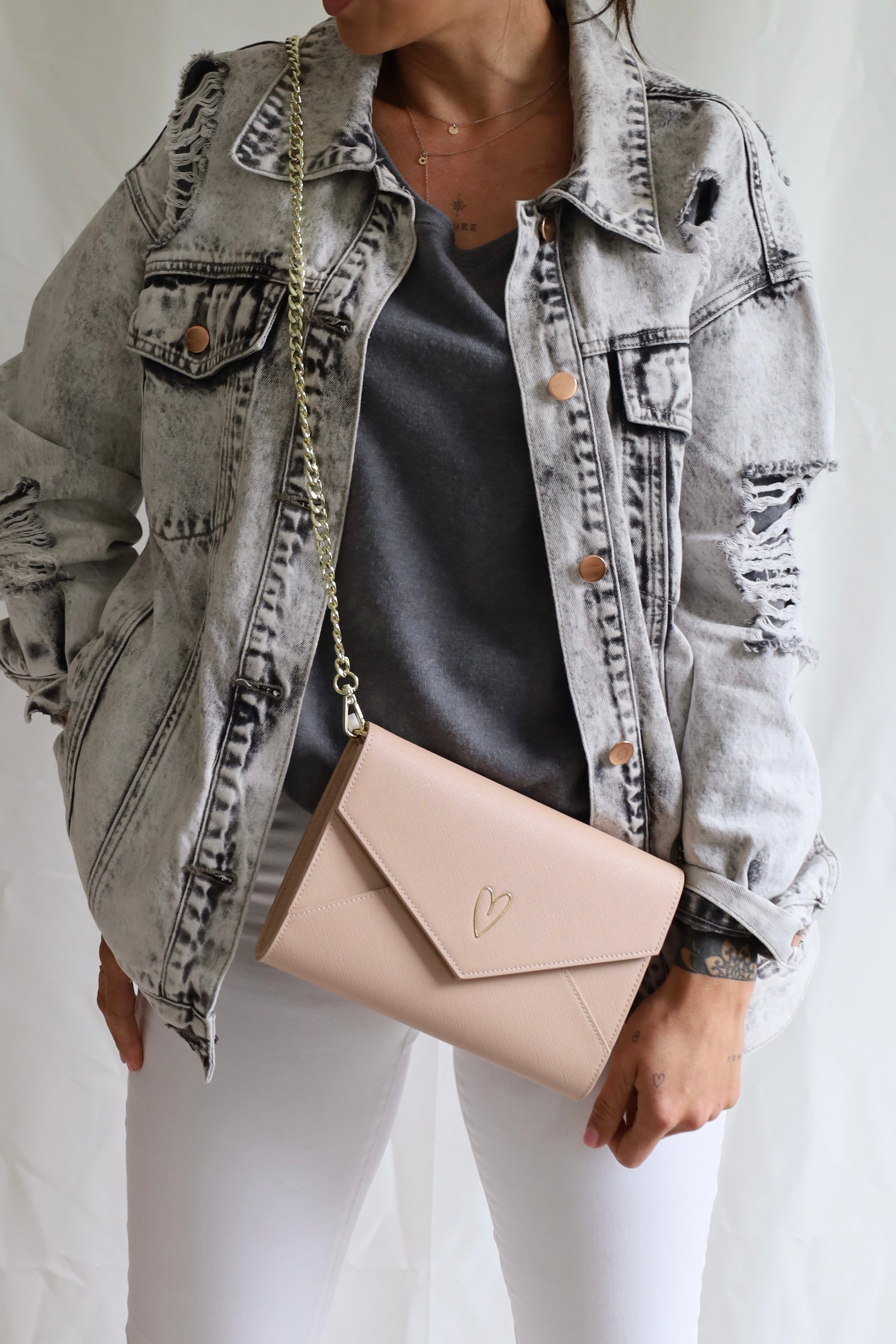 Clutch - Celestia Rosa/Beige (8408019468614)