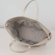 Tasche - Shopper Melina beige (7970971353342)