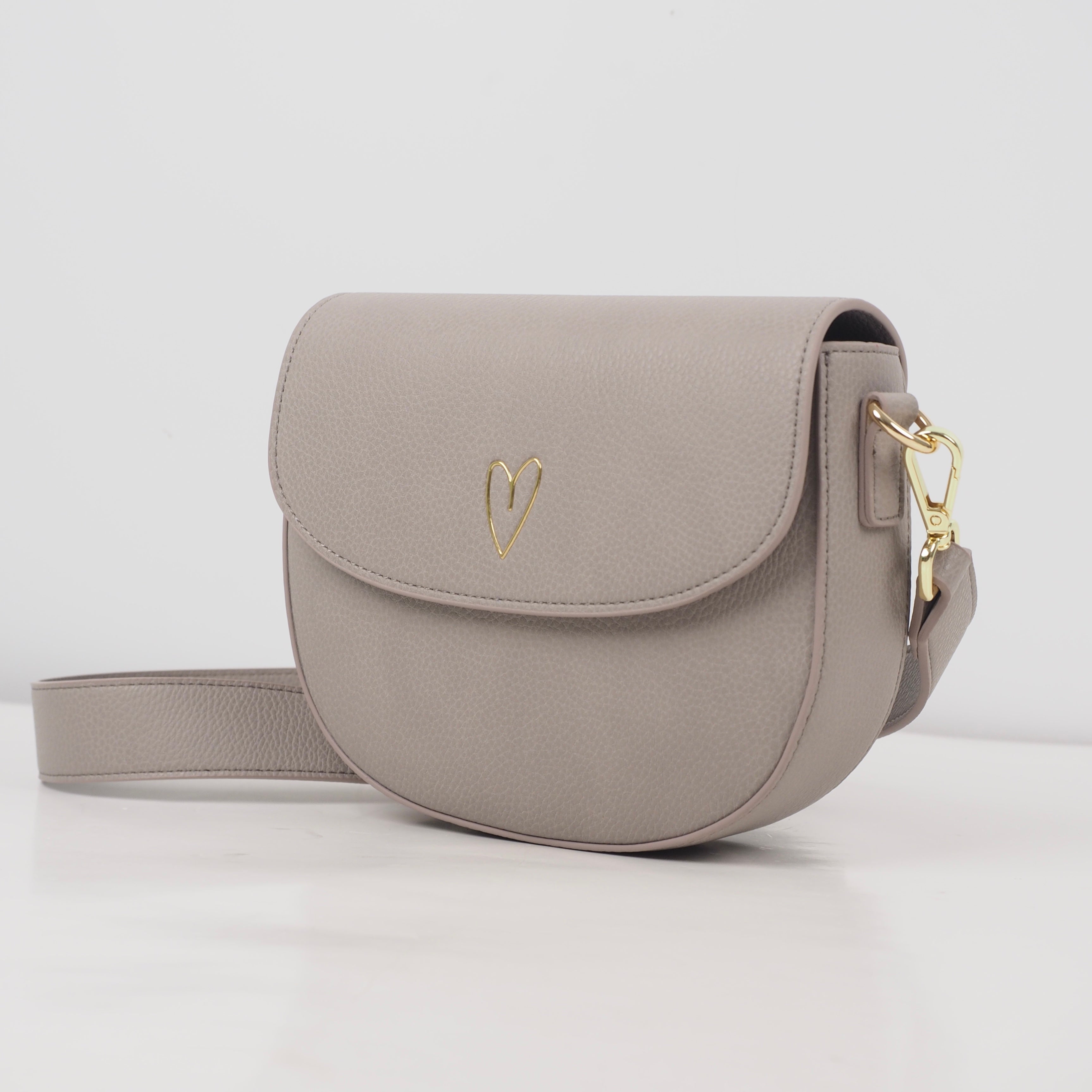 Tasche - Halbmond grau (7970970796286)