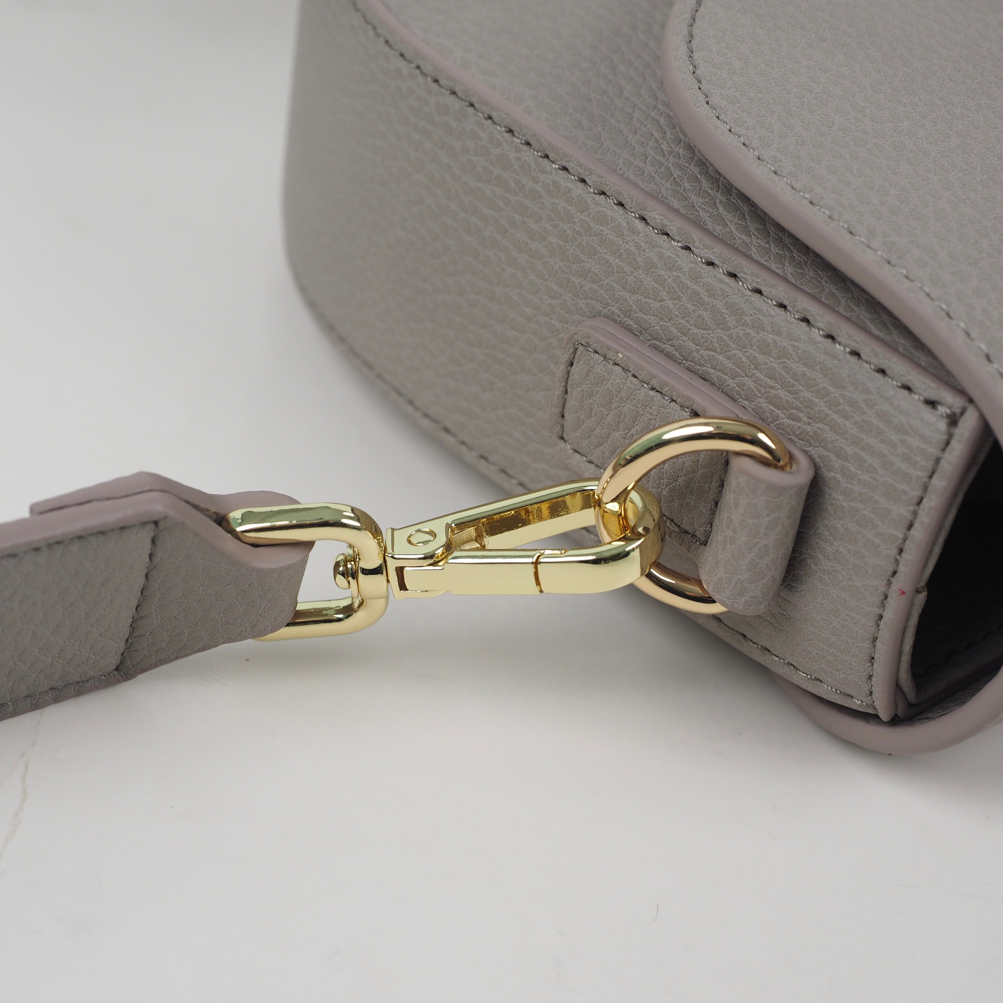 Tasche - Halbmond grau (7970970796286)