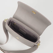 Tasche - Halbmond grau (7970970796286)