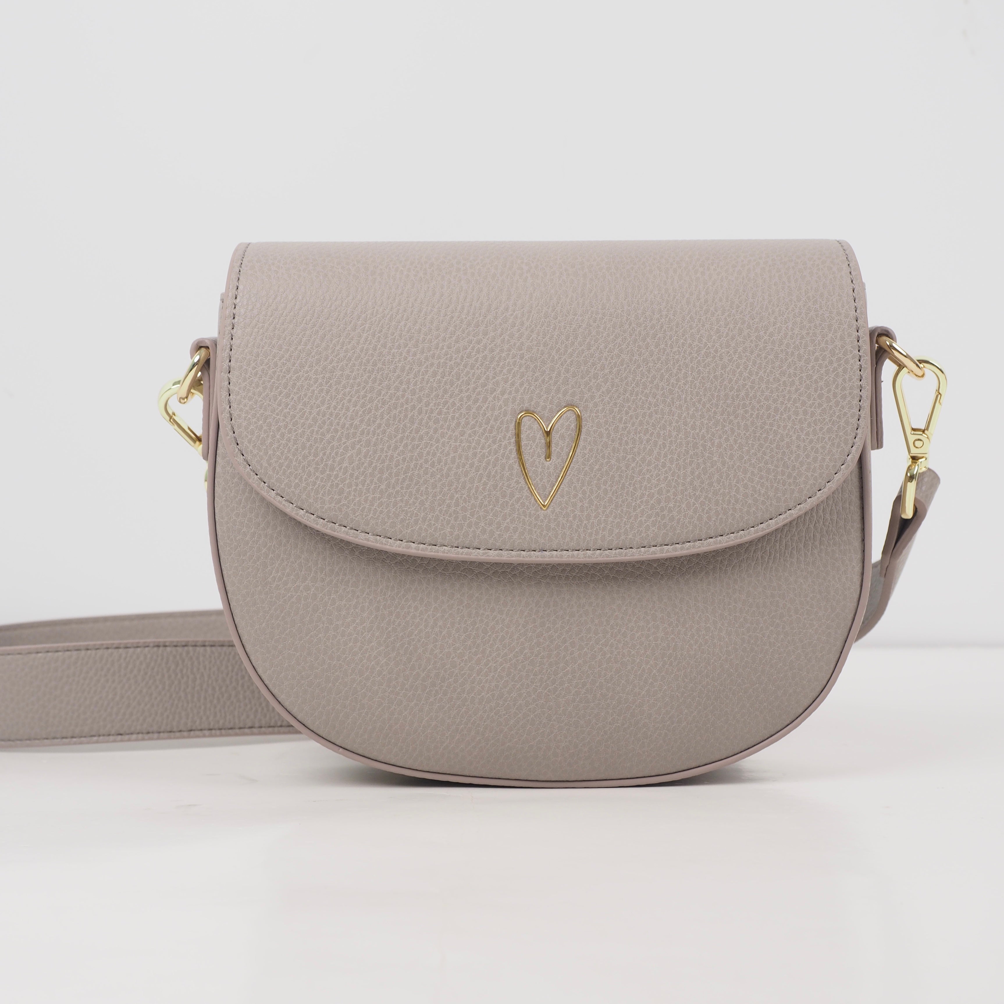 Tasche - Halbmond grau (7970970796286)