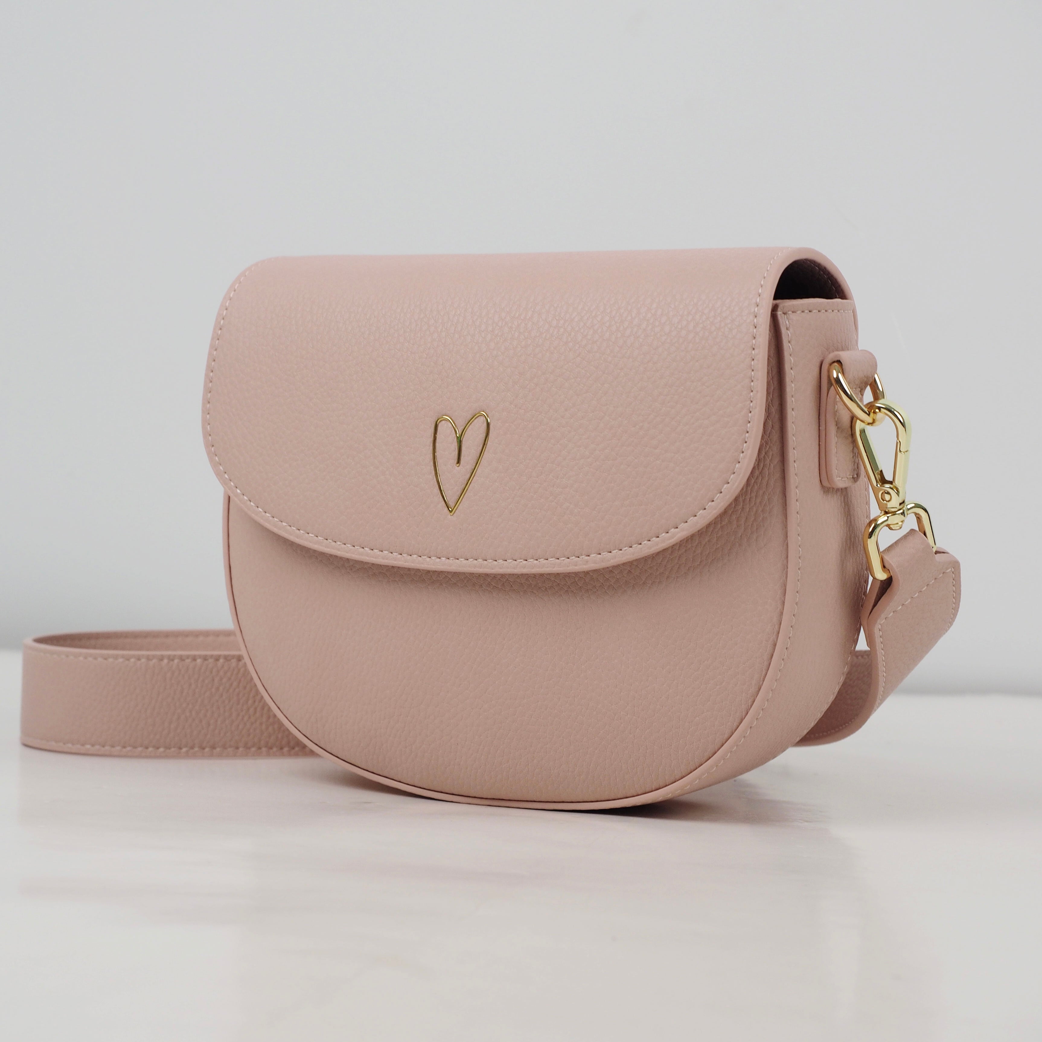 Tasche - Halbmond rosa (7970969092350)